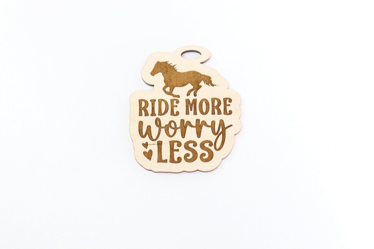 Horse car charm, car charm blanks, wood blanks