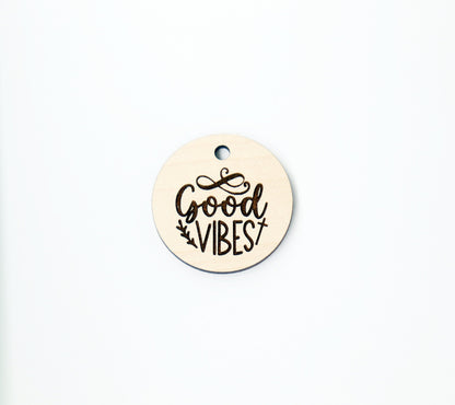 Bracelet blanks, good vibes bracelet charm, wood blanks, DIY wristlets