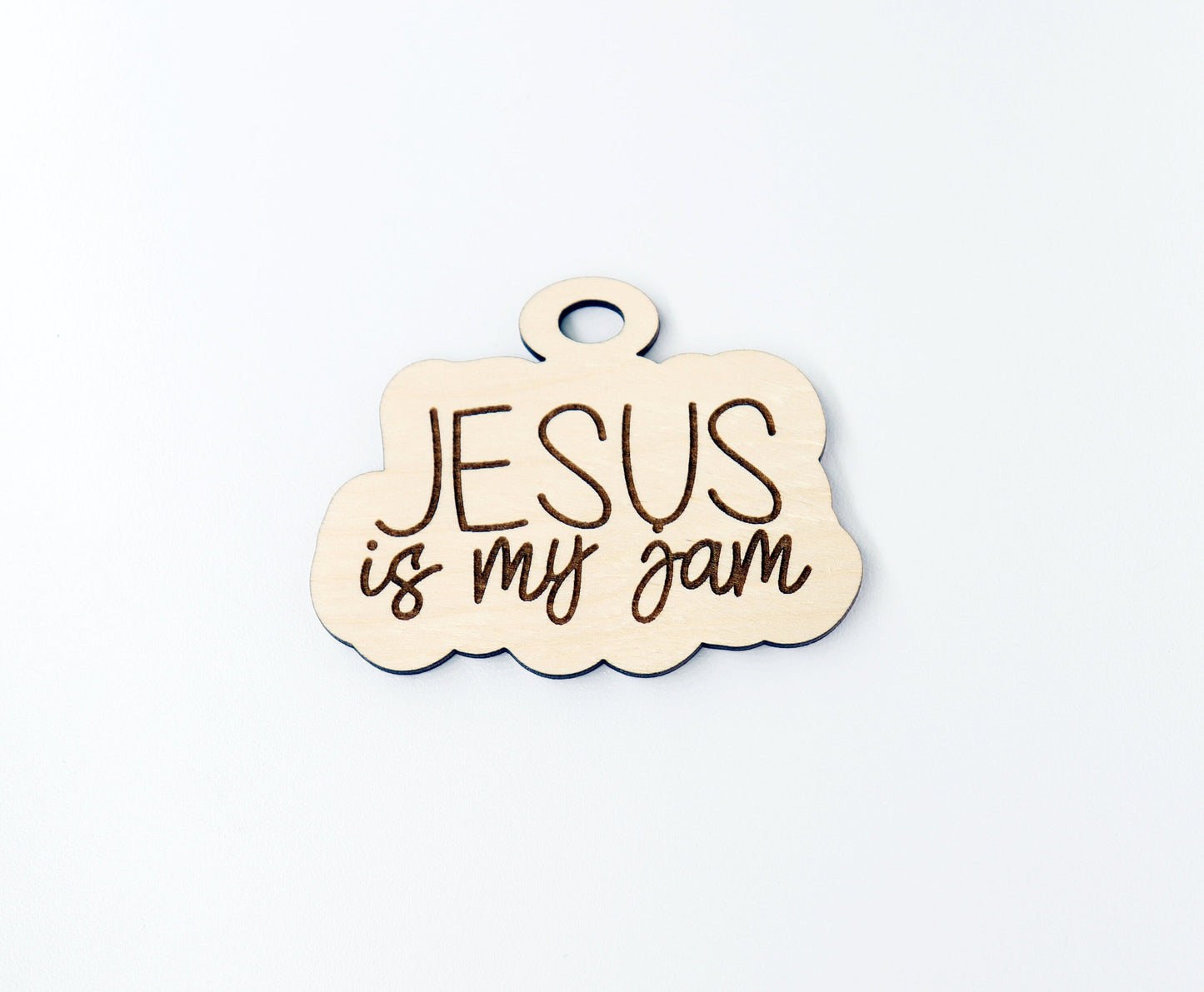 Jesus car charm blank,  wood blanks, wood cutouts