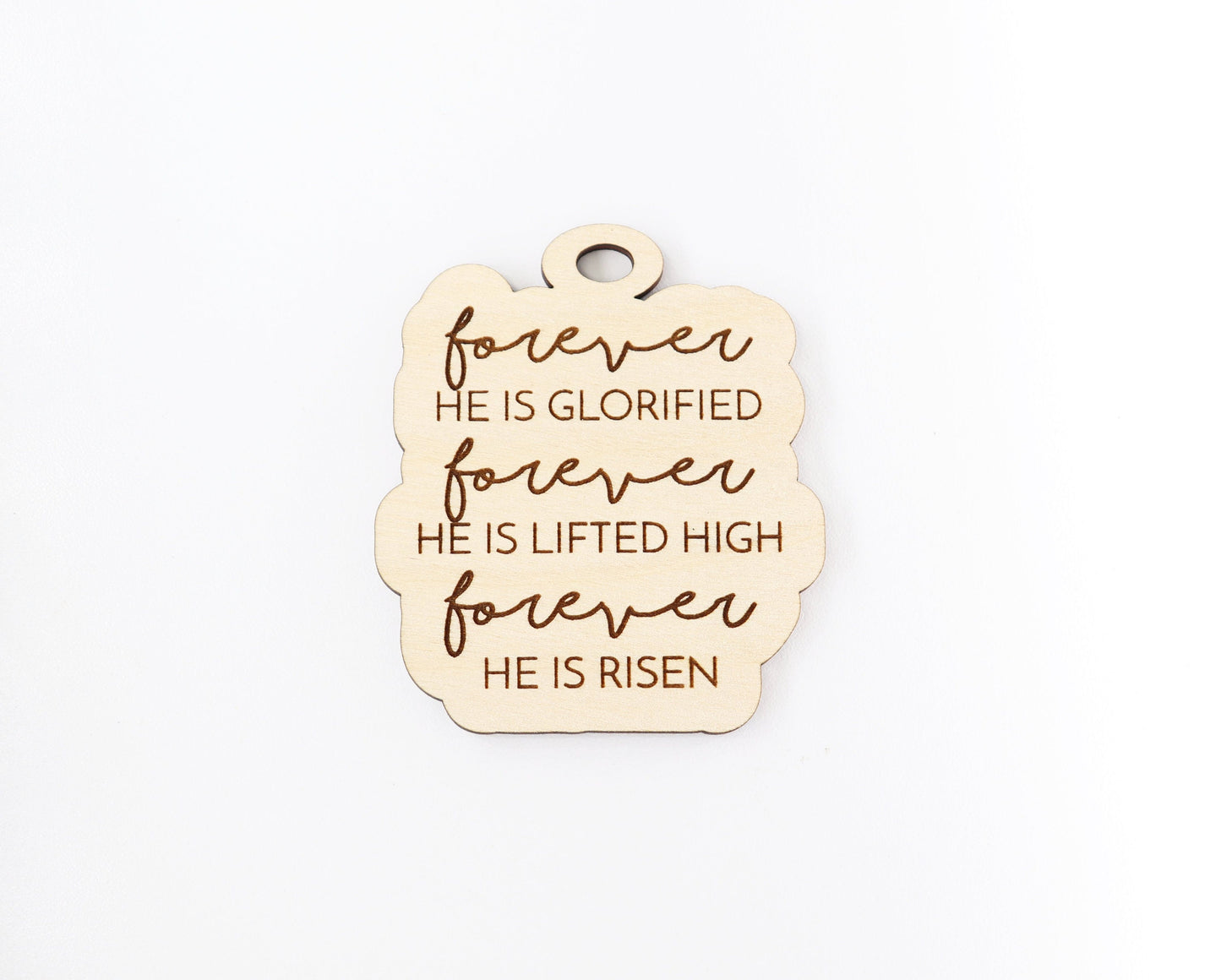 Forever car charm blank,  wood blanks, wood cutouts