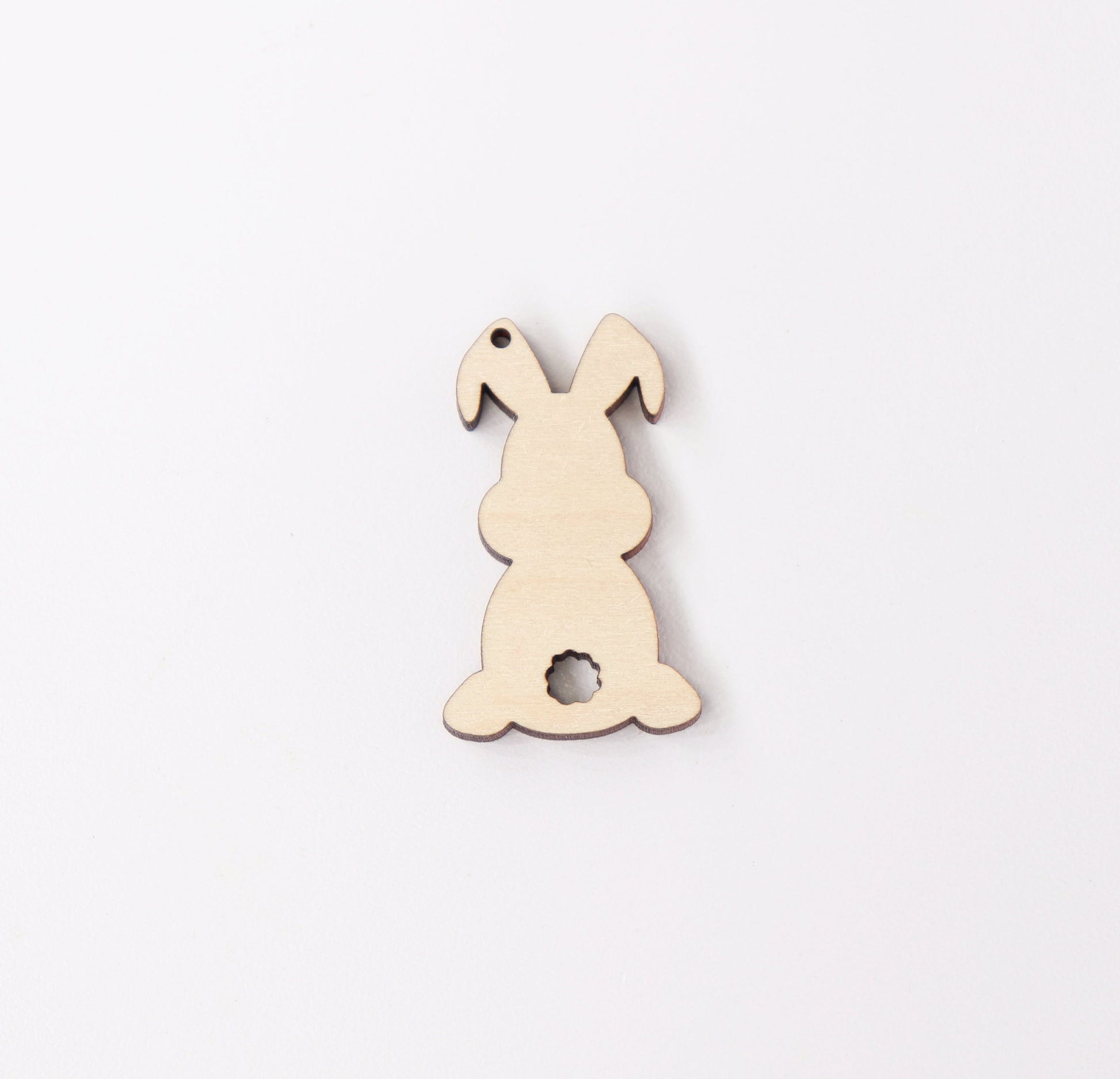 Bunny wood earring blanks, wood cutouts