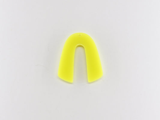 Yellow Acrylic earring blanks, acrylic cutouts, acrylic earrings