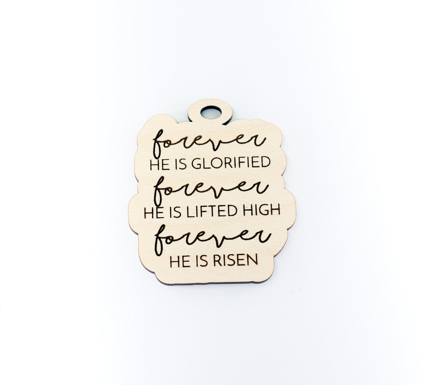 Forever car charm blank,  wood blanks, wood cutouts