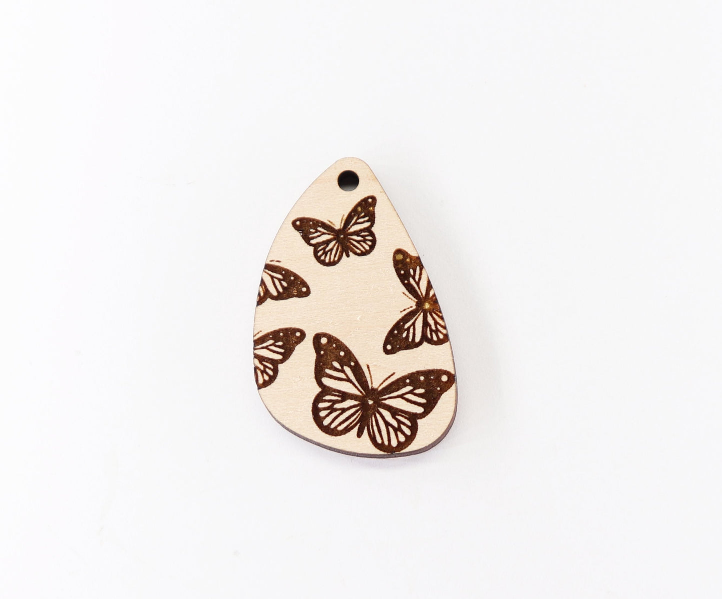 Butterfly earrings, Wood earring blanks, DIY earrings