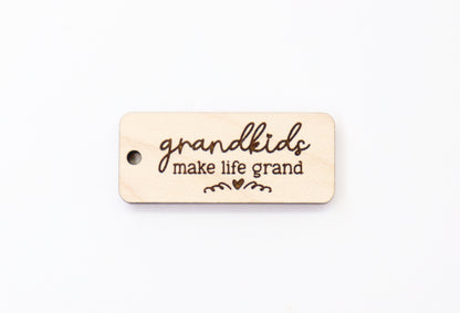 Grandkids keychain, keychain blanks, wood blanks