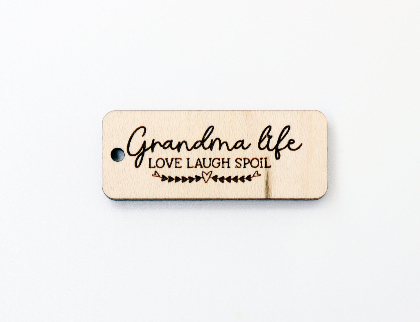 Grandma life keychain, keychain blanks, wood blanks