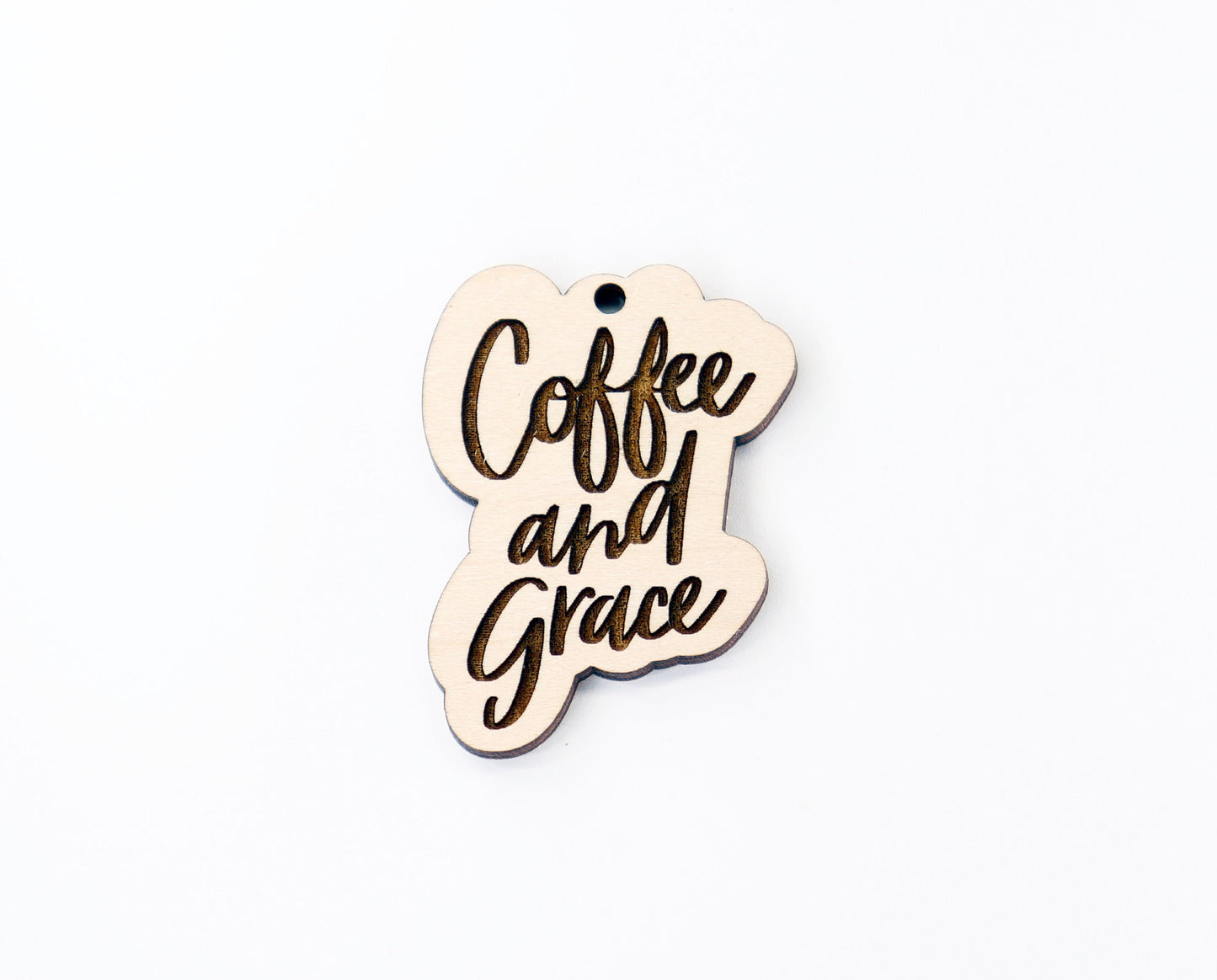 Coffee and Grace Keychain blanks, wood blanks, keychain blanks