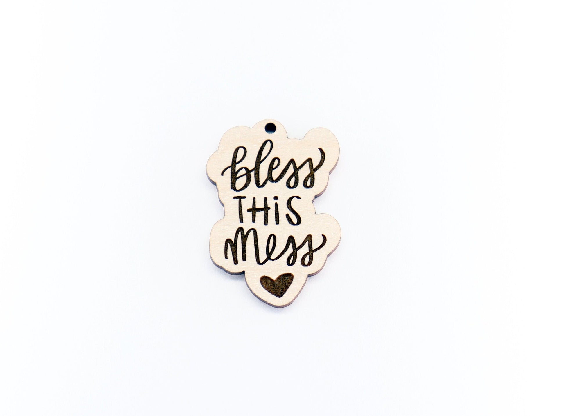 Bless this mess Keychain blanks, wood blanks, keychain blanks