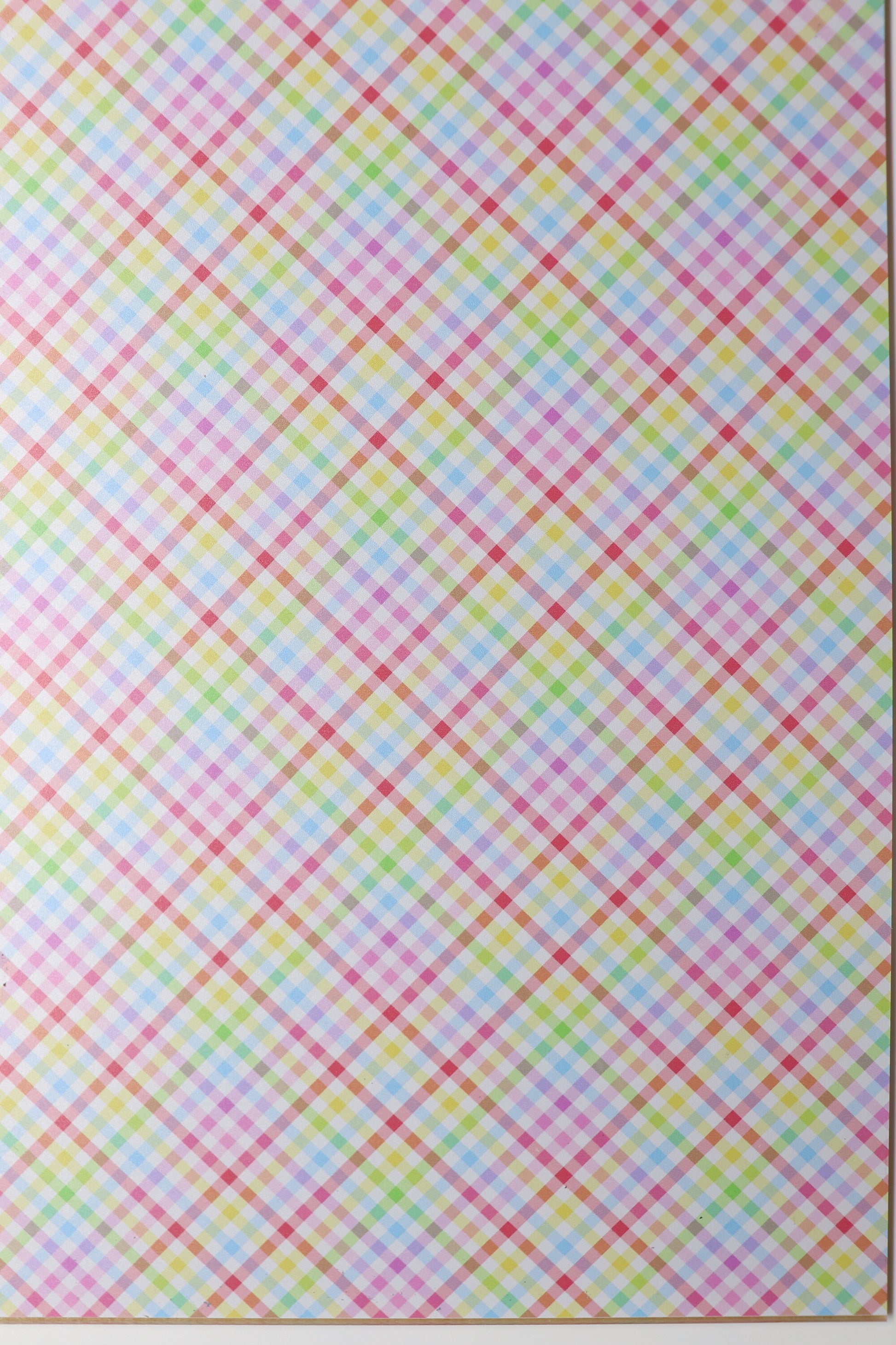 Rainbow Gingham acrylic, Sold per pair, Acrylic blanks, Acrylic cutouts, acrylic blanks