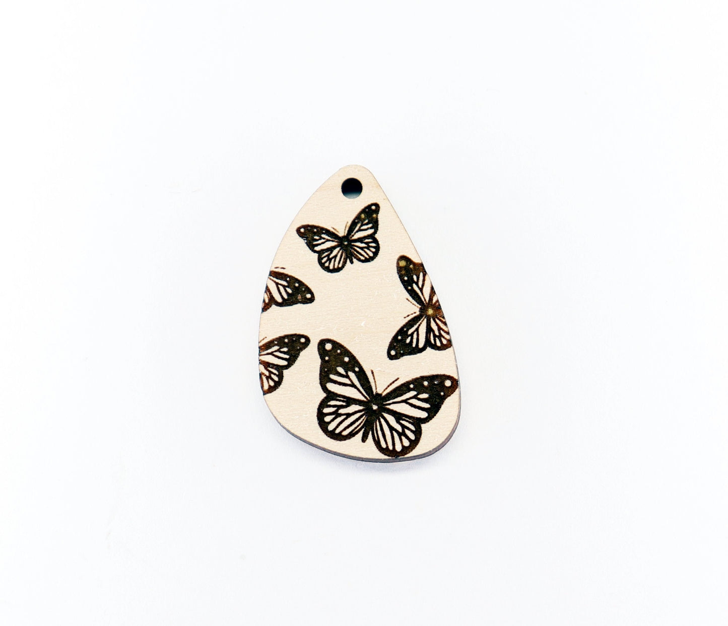 Butterfly earrings, Wood earring blanks, DIY earrings