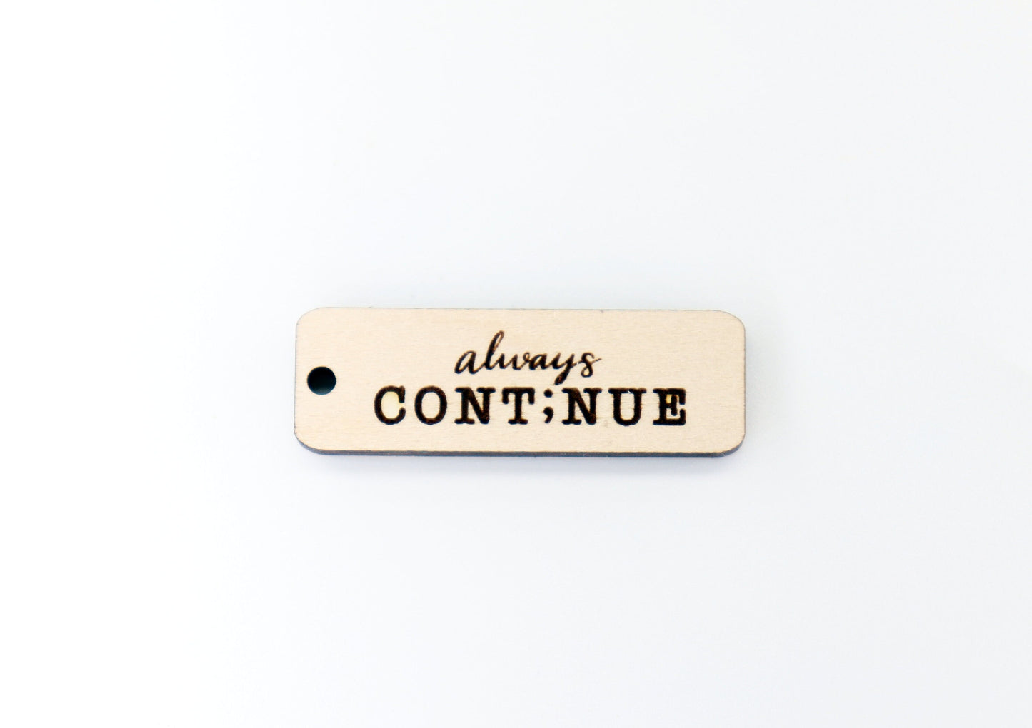 Always continue health Keychain blanks, keychain blanks, wood blanks