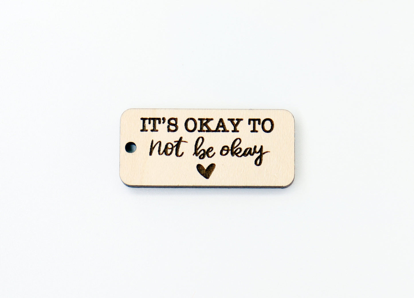 Mental health Keychain blanks, keychain blanks, wood blanks