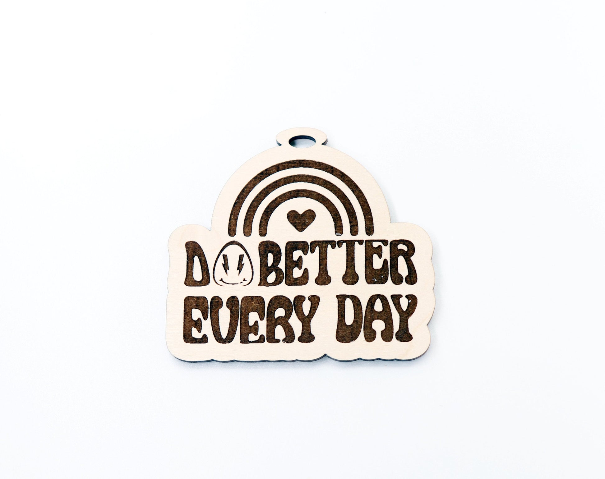 Do better car charm, car charm blank, wood blanks, wood cutouts