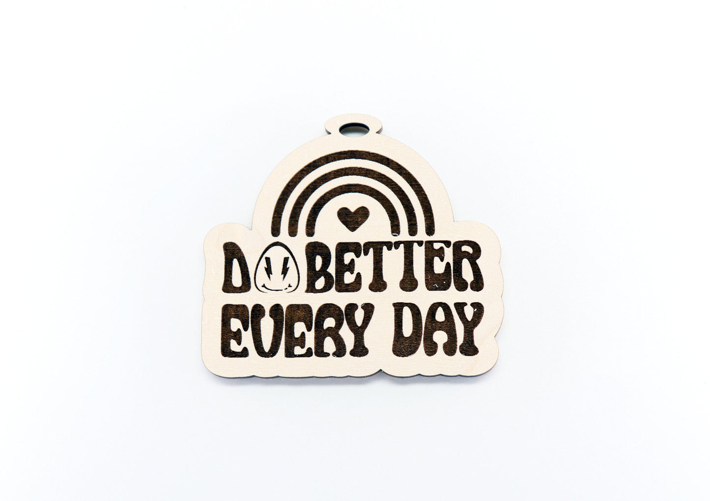 Do better car charm, car charm blank, wood blanks, wood cutouts