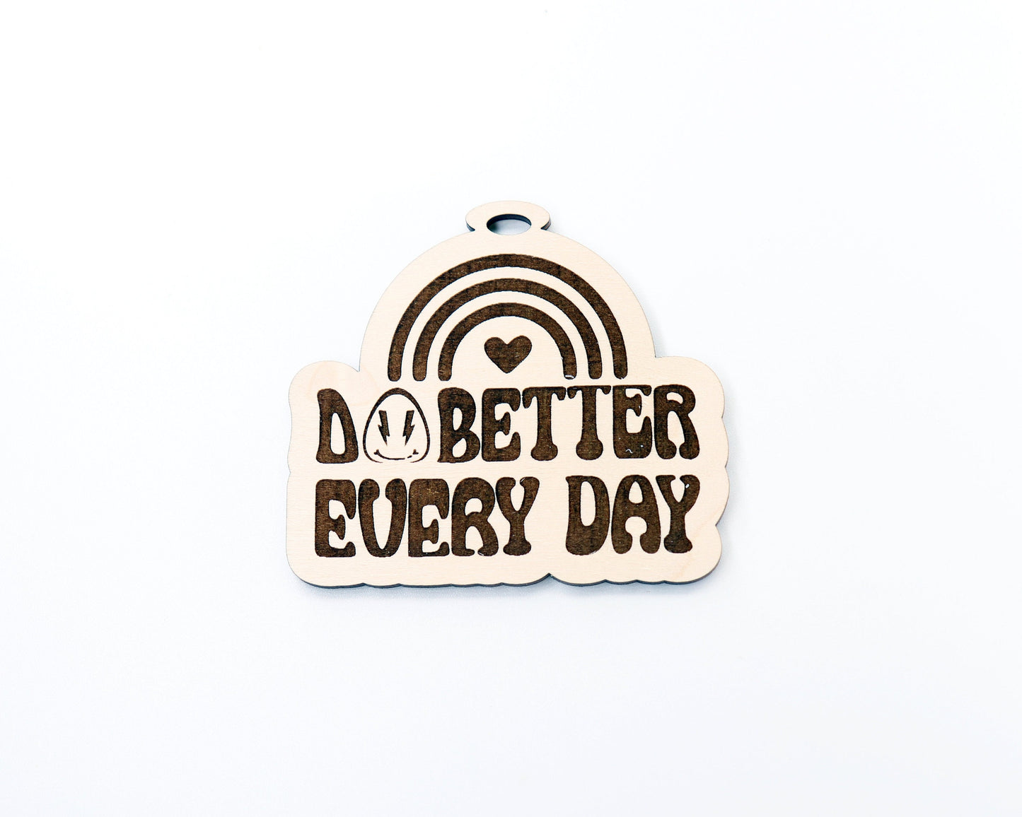 Do better car charm, car charm blank, wood blanks, wood cutouts