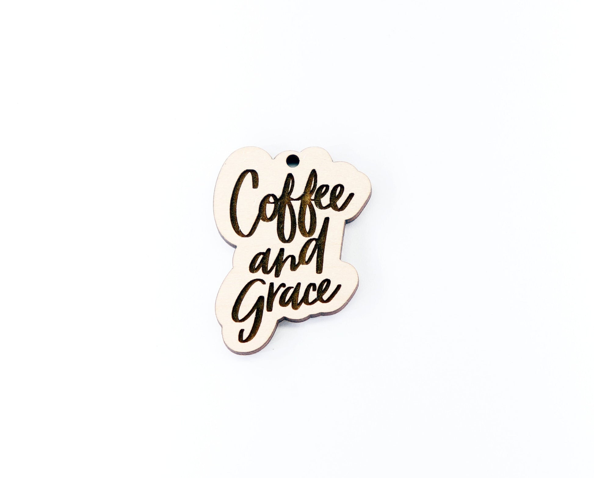 Coffee and Grace Keychain blanks, wood blanks, keychain blanks