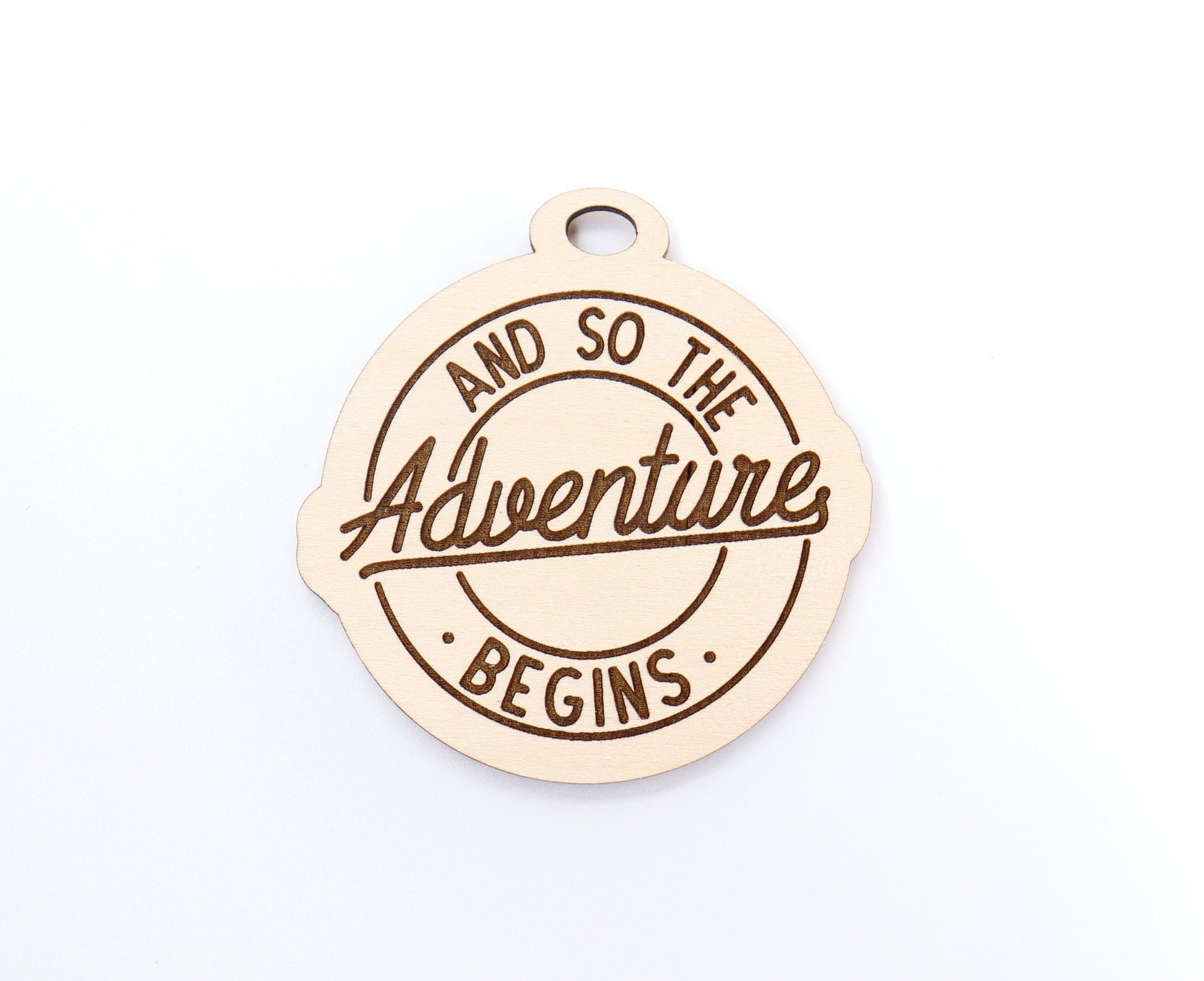 Adventure car charm blank, wood blanks, wood cutouts