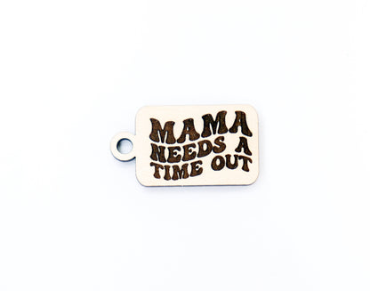 Mama Keychain blanks, wood blanks, keychain blanks