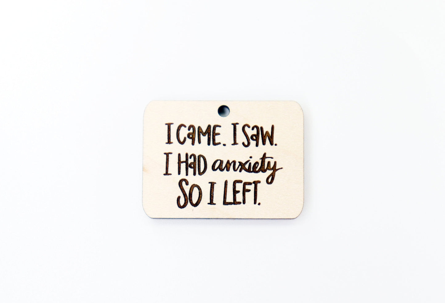 Always continue health Keychain blanks, keychain blanks, wood blanks