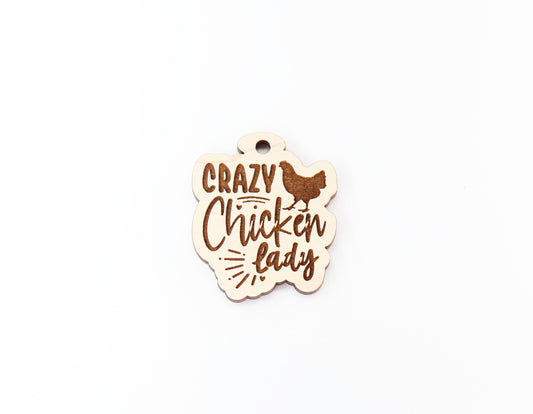 Chicken Keychain blanks, keychain blanks, wood blanks