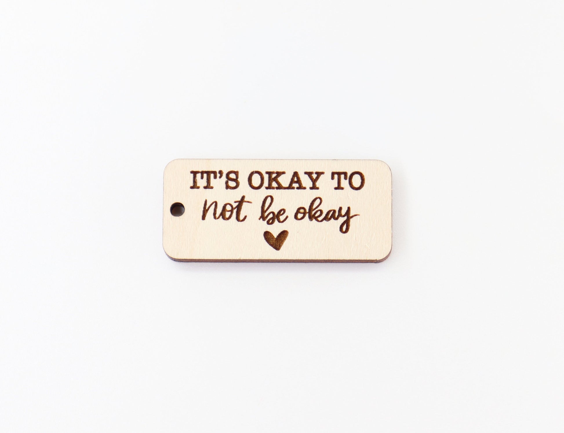 Mental health Keychain blanks, keychain blanks, wood blanks