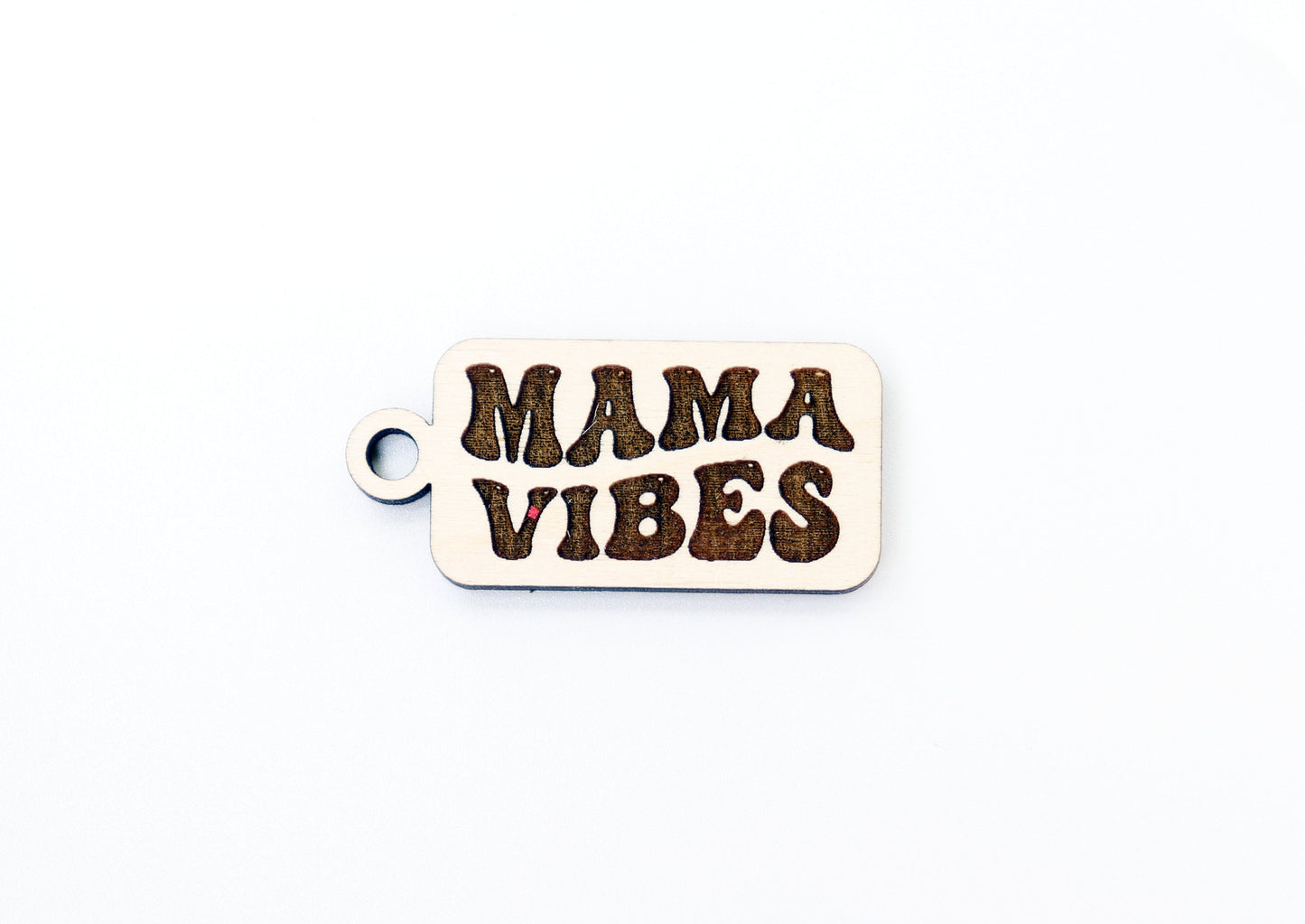 Mama vibes Keychain blanks, mom keychain, wood blanks