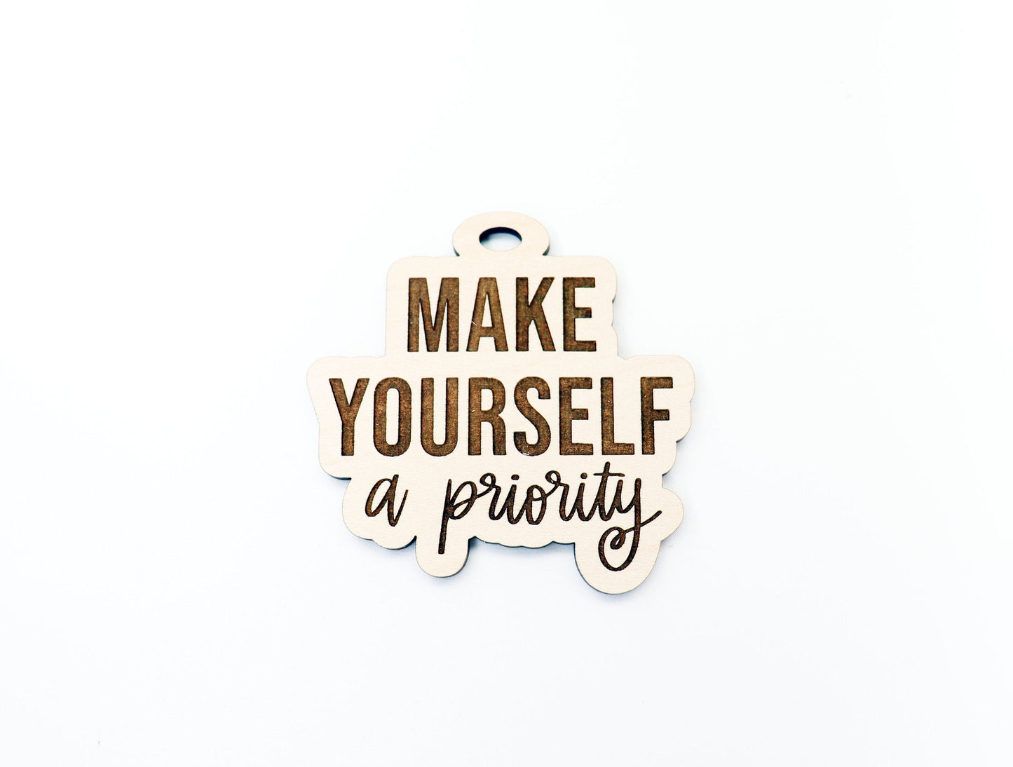 Make yourself a priority car charm blank,  wood blanks, wood cutouts