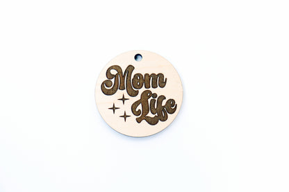 Mom life keychain blanks, keychain blanks