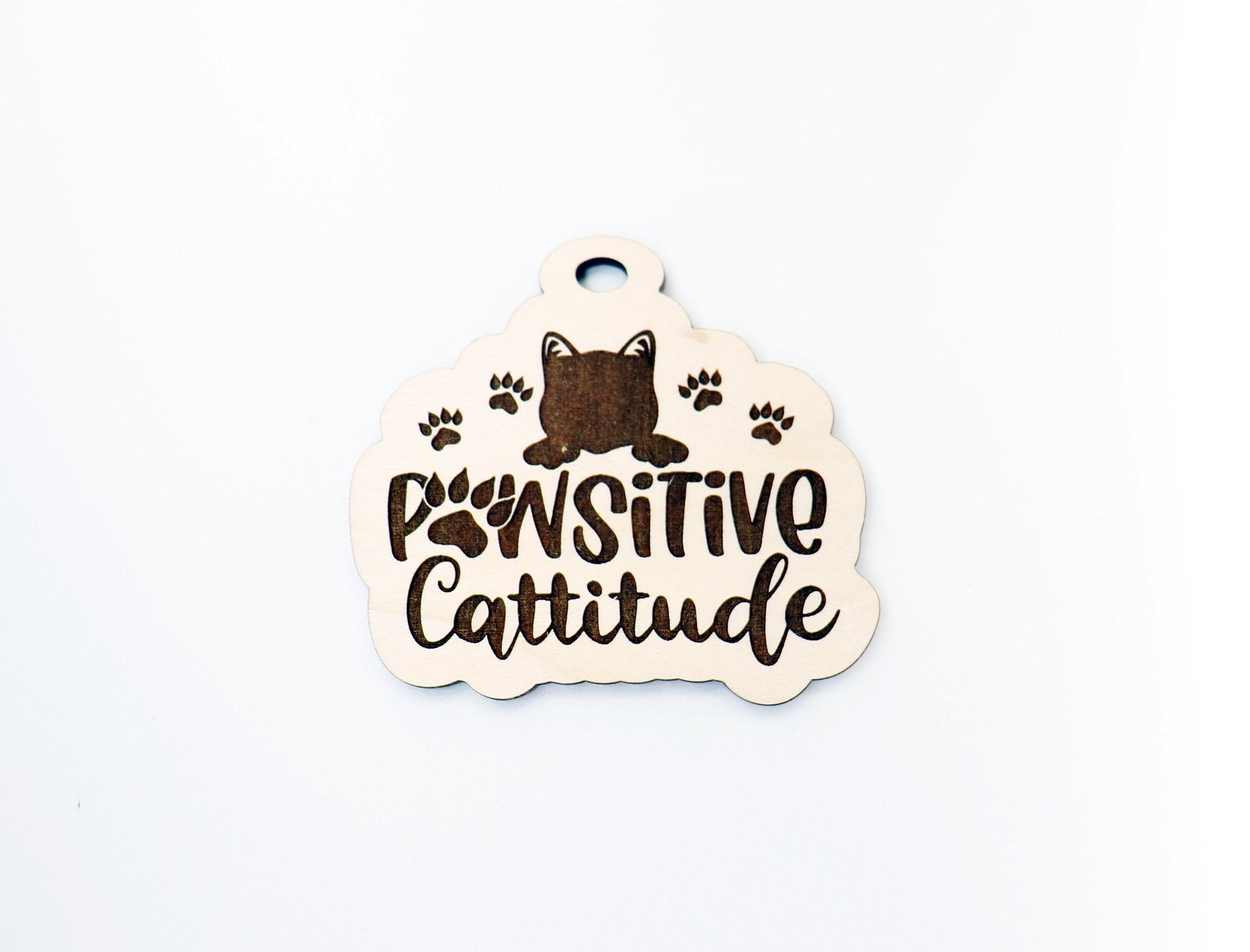 Cat car charm,  wood blanks, wood cutouts