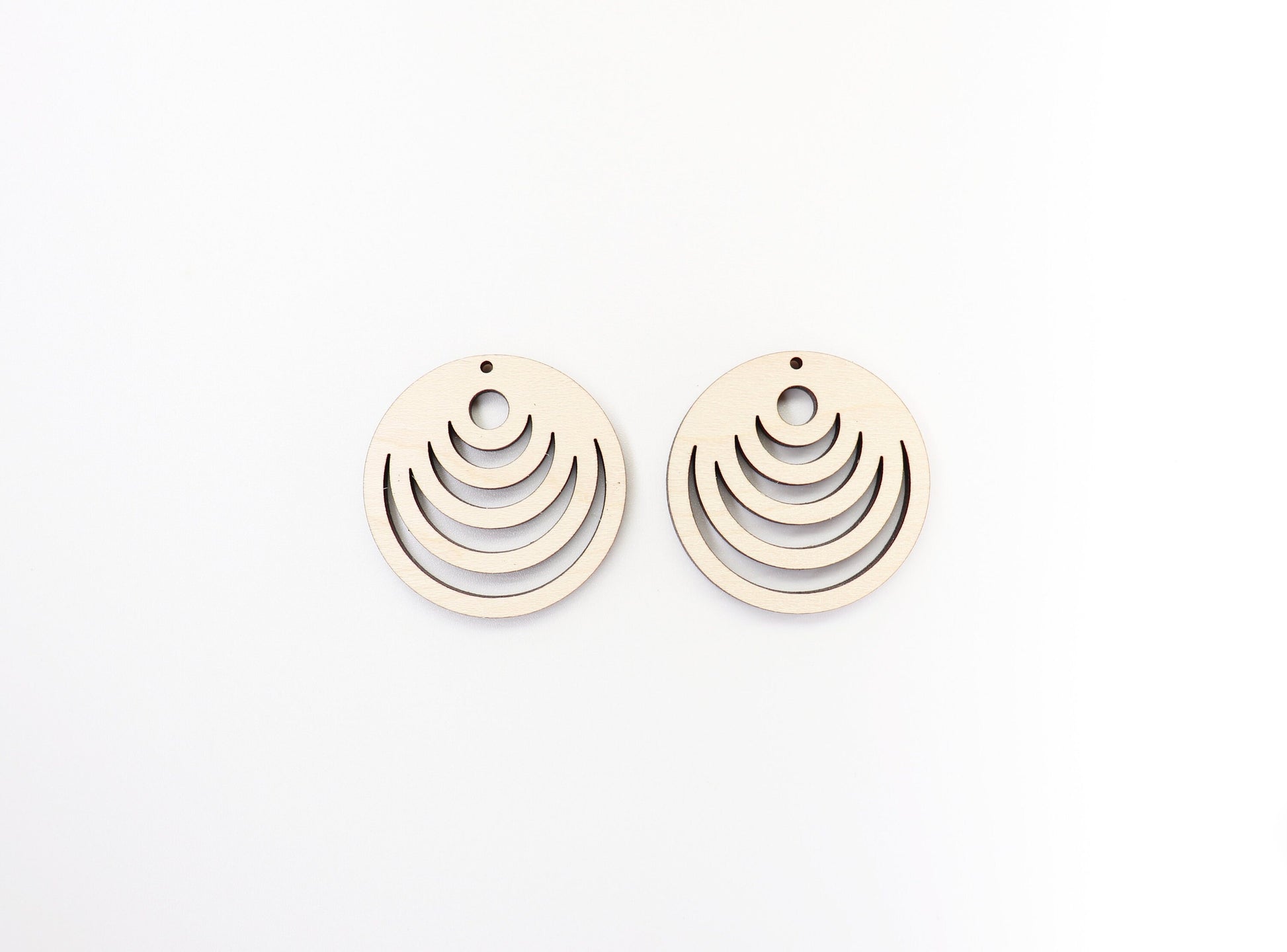 Plain earring blanks, wood earrings, earring blanks