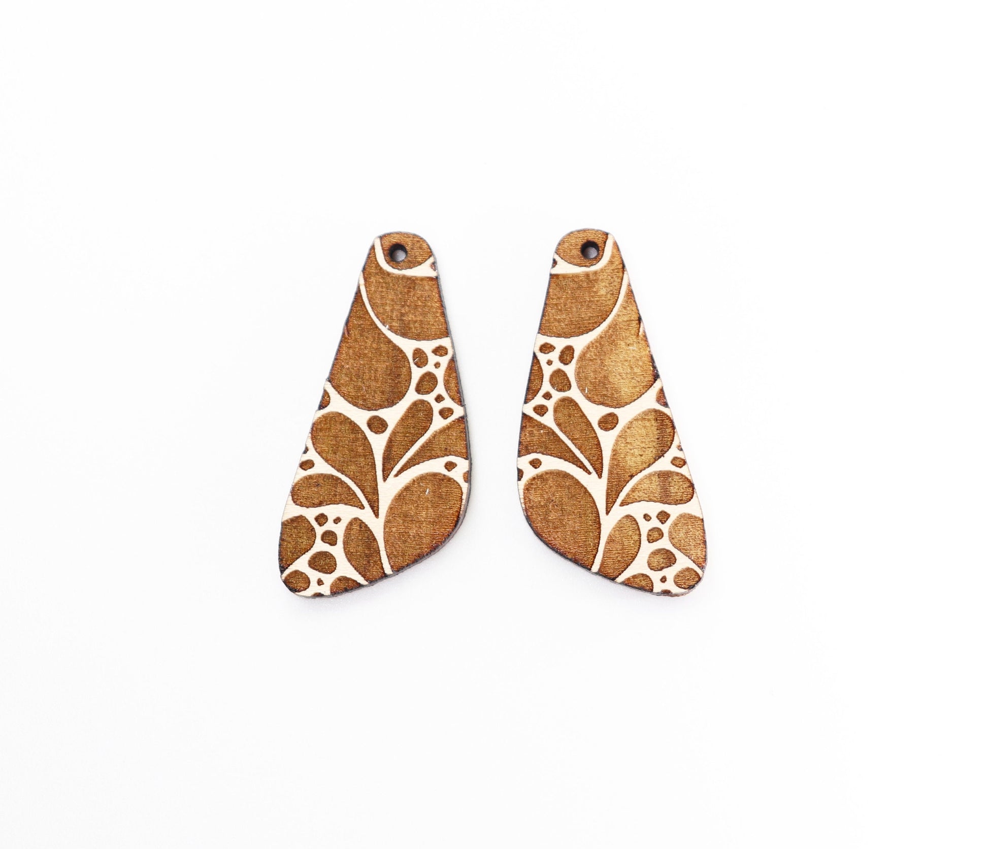 Earring blanks, wood blanks, DIY earrings