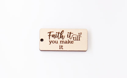 Faith Keychain blanks, keychain blanks, wood blanks