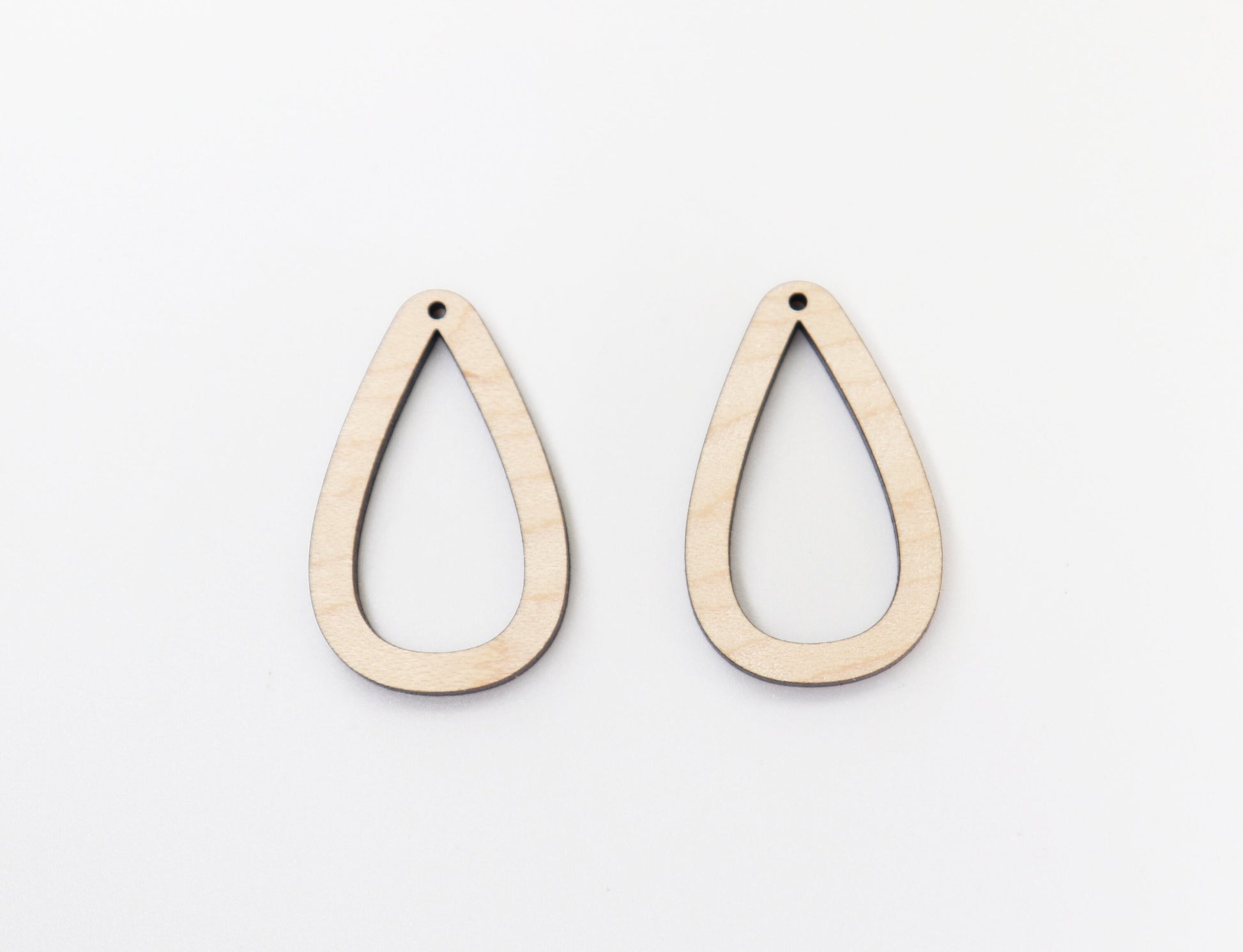 Wood Dangle earring blanks, earring findings