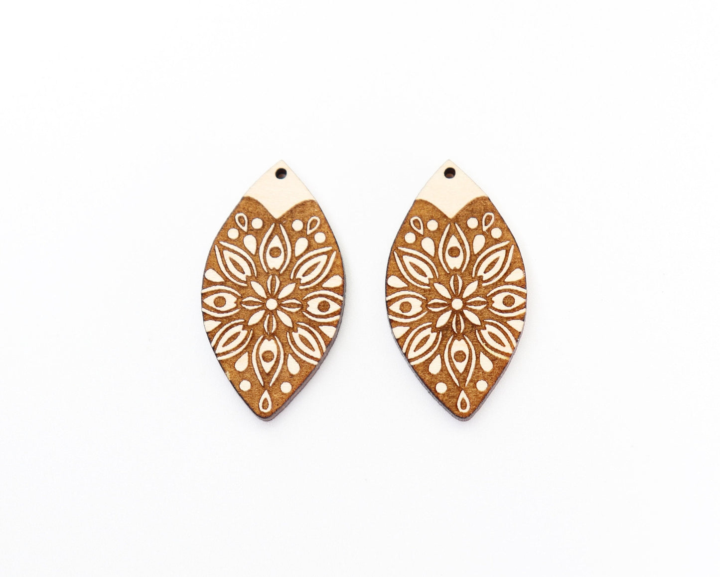 Earring blanks, wood blanks, DIY earrings