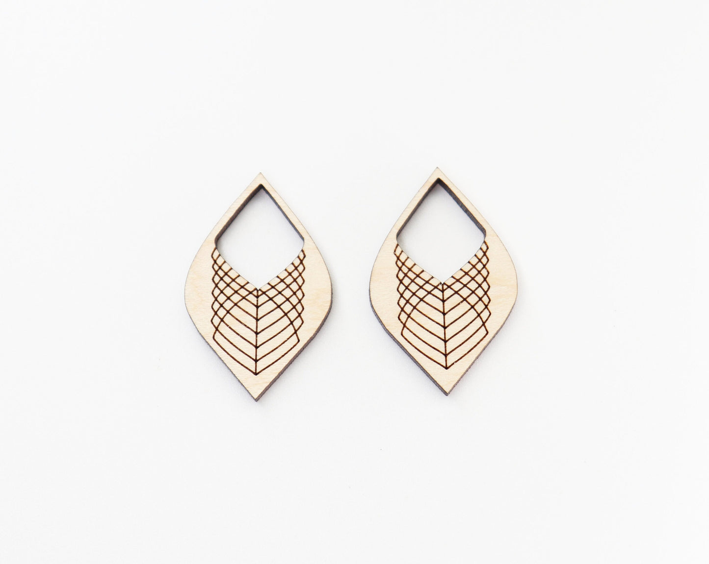 Earring blanks, wood blanks, DIY earrings