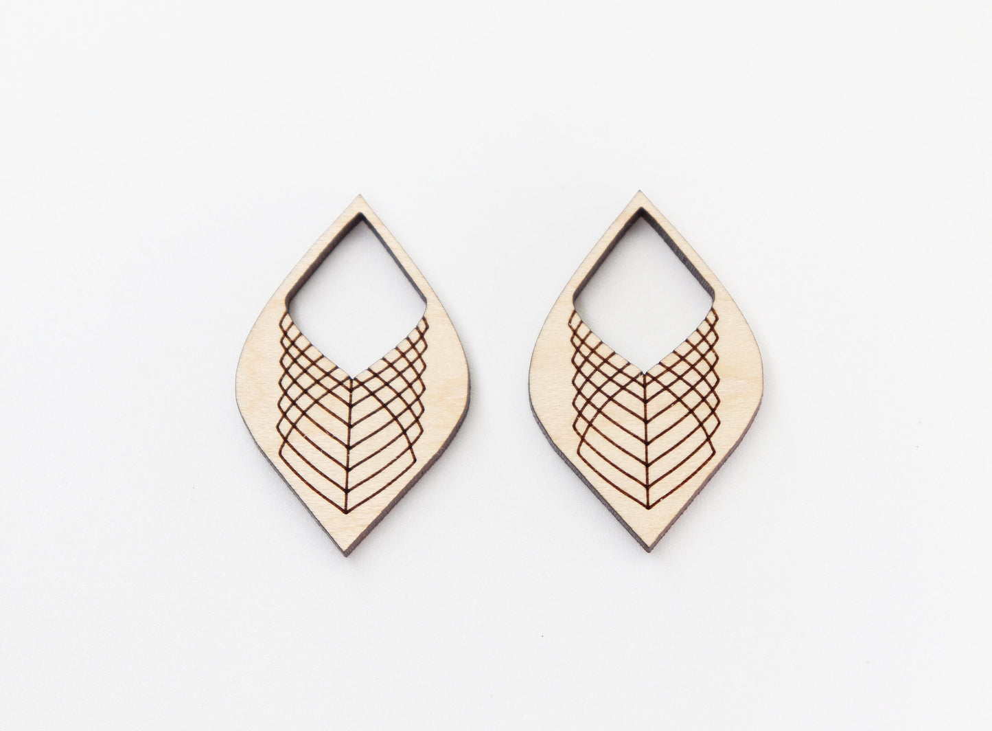 Earring blanks, wood blanks, DIY earrings