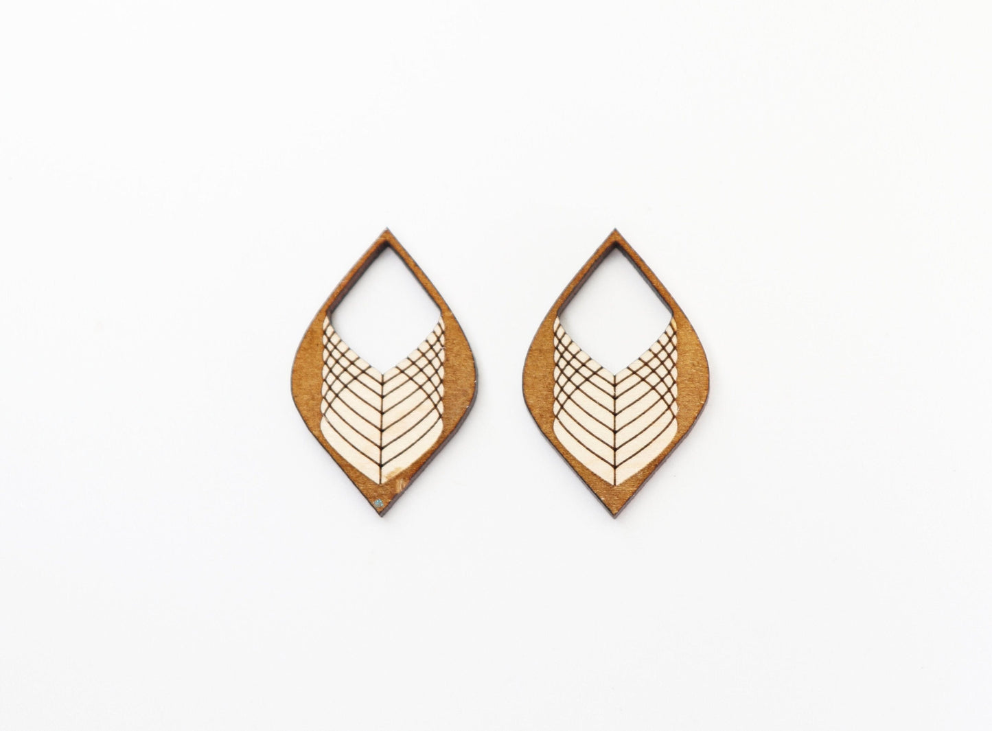 Earring blanks, wood blanks, DIY earrings