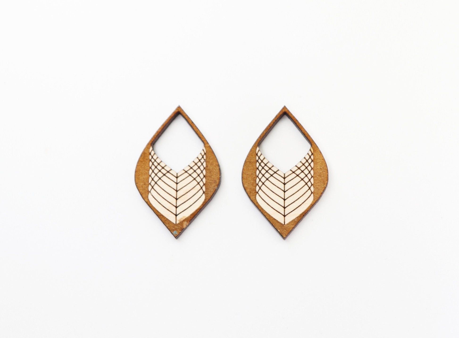 Earring blanks, wood blanks, DIY earrings