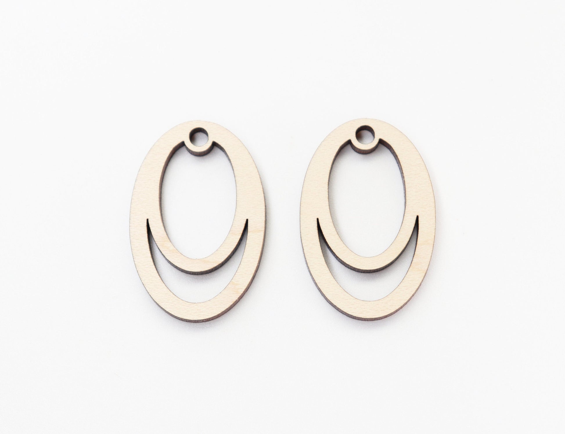 Oval earring blanks, earring findings