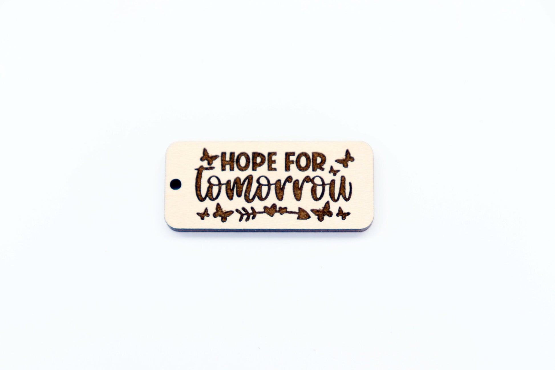 Hope Keychain blanks, gym keychain, wood blanks