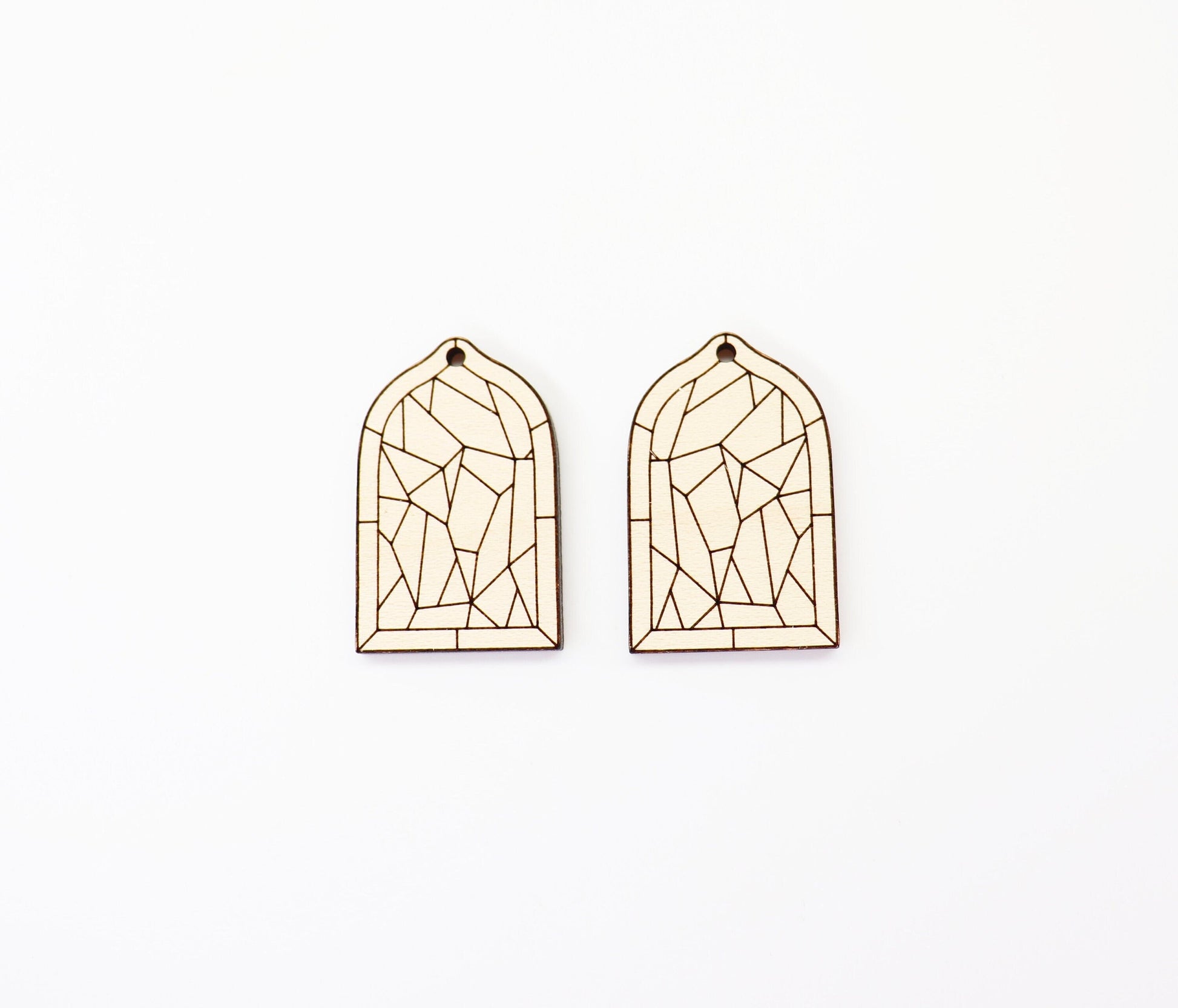 Wood Earring blanks, wood blanks, DIY earrings