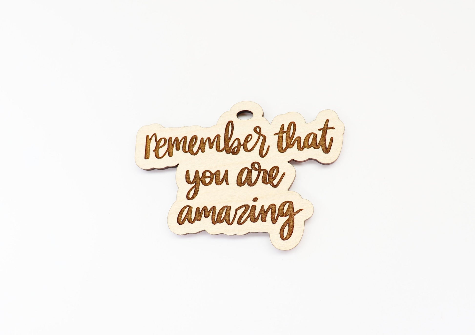 You are amazing Car charm blank,  wood blanks, wood cutouts