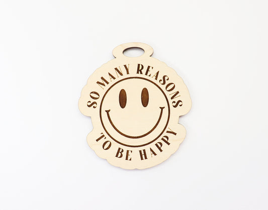 Smile Car charm blank,  wood blanks, wood cutouts