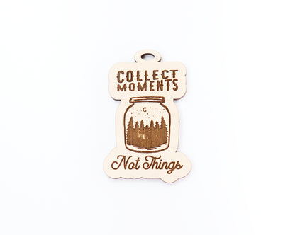 Collect moments keychain, keychain blanks, wood blanks