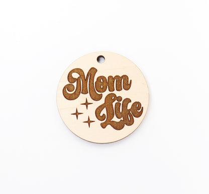 Mom life keychain blanks, keychain blanks