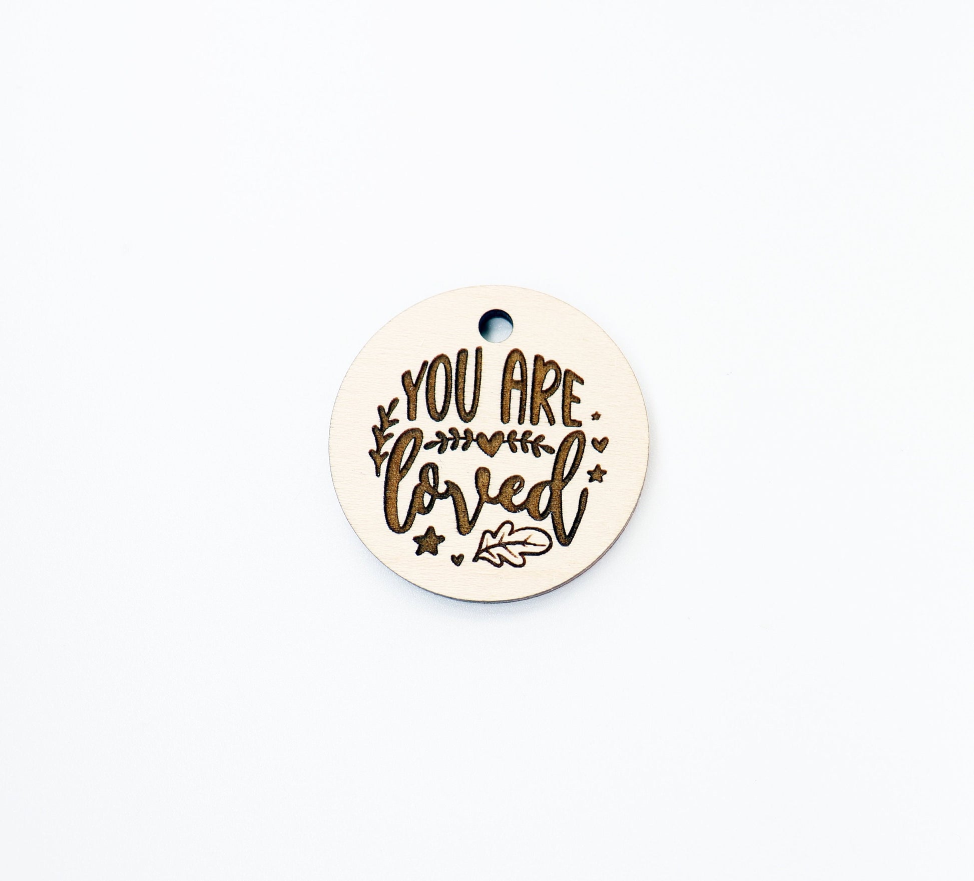 You are loved Keychain blanks, wood blanks, keychain blanks