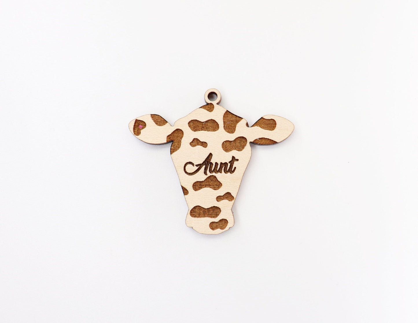 Aunt Keychain blank,  wood blanks, wood cutouts