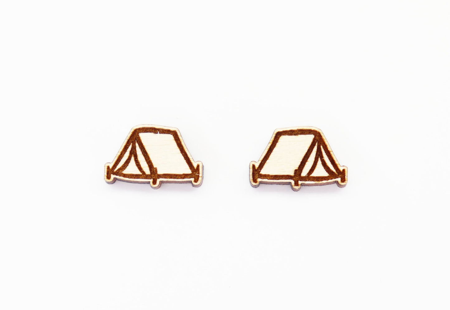 Tent studs, DIY earrings, earring blanks, sold per set