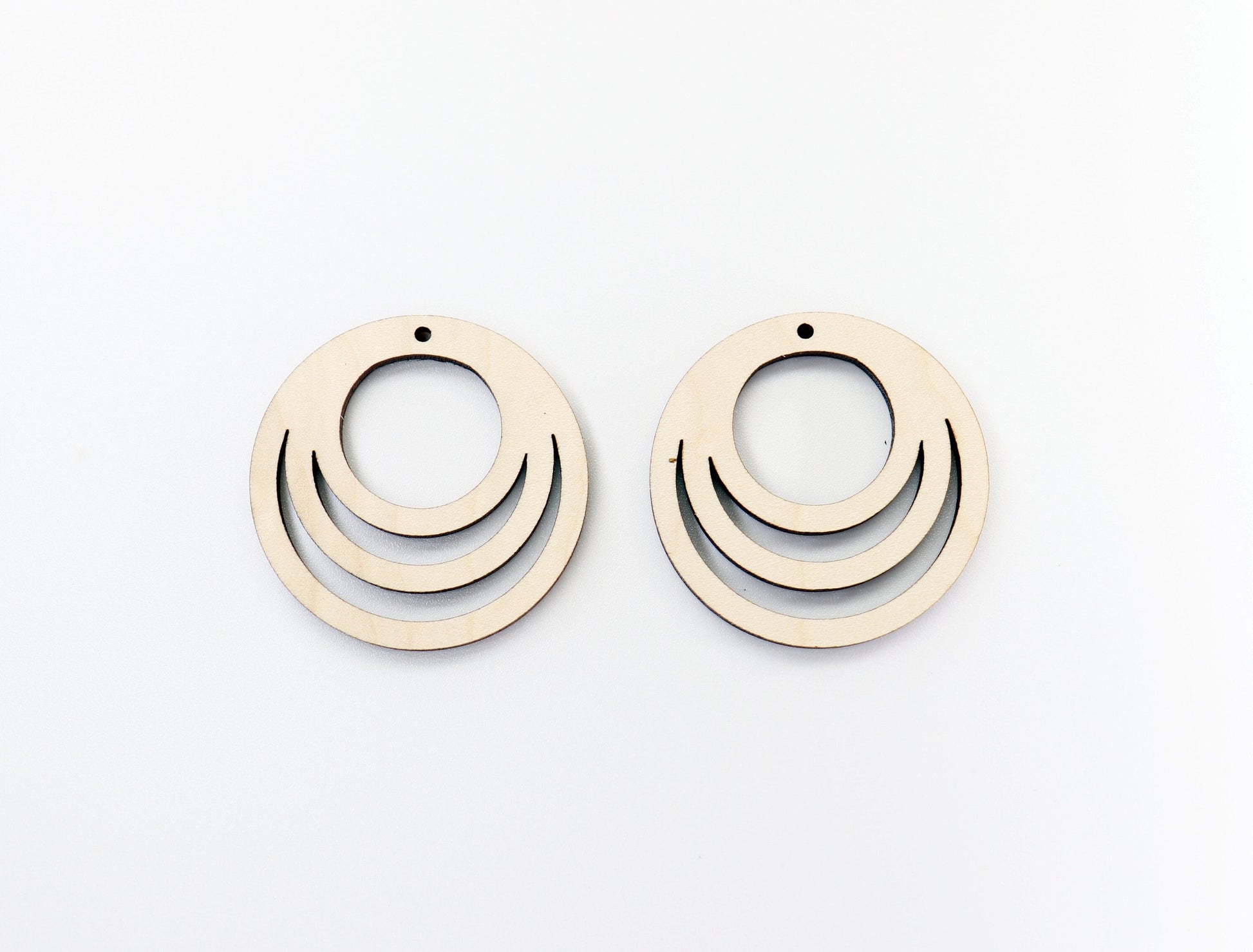 Plain earring blanks, wood earrings, earring blanks