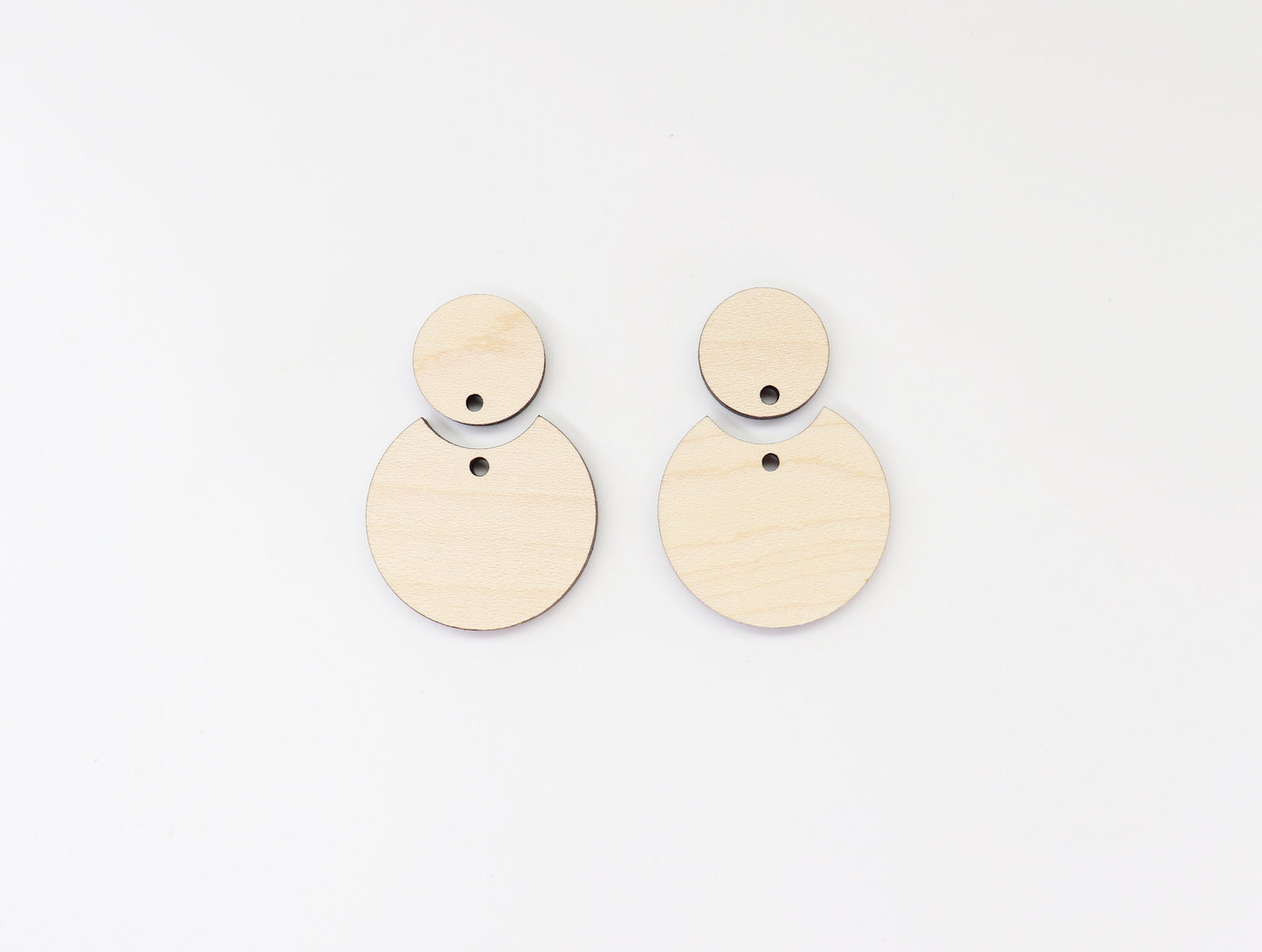 Plain earring blanks, wood earrings, earring blanks